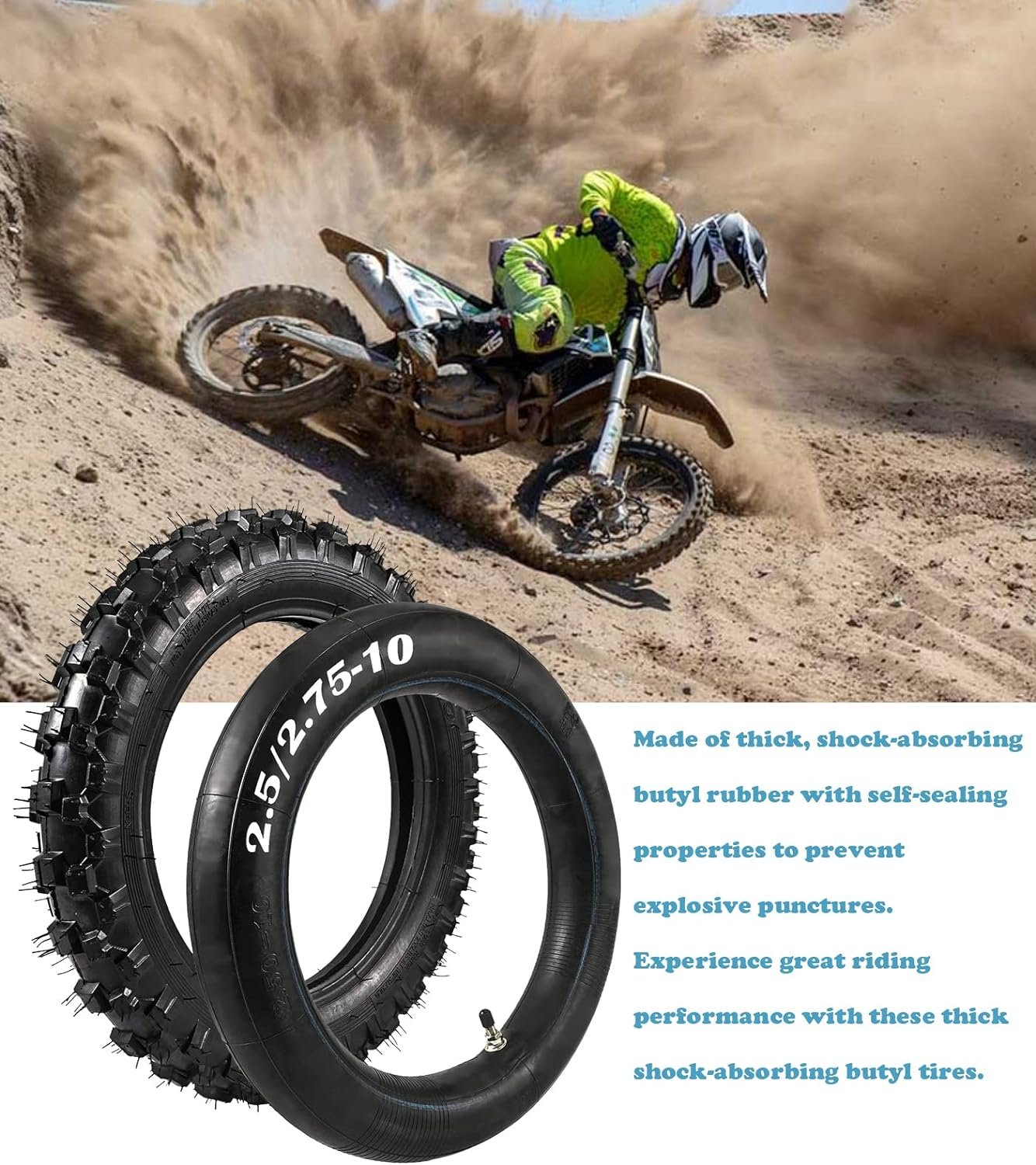 High-quality 2.5-10 Dirt Bike Tire Review