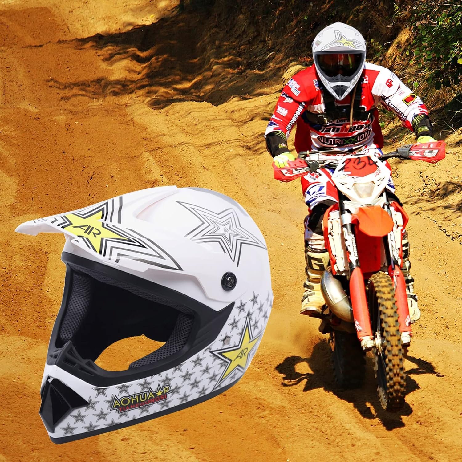 Motorcycle Helmets with Gloves and Goggle Review