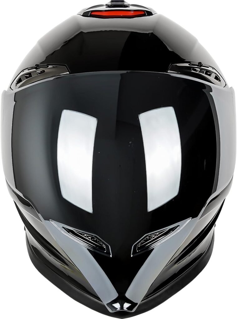 Yesmotor Full Face Helmet - Street Dirt Bike ATV Off-Road Racing Motorcycle Motocross Helmet with Transparent Visor- DOT Certified