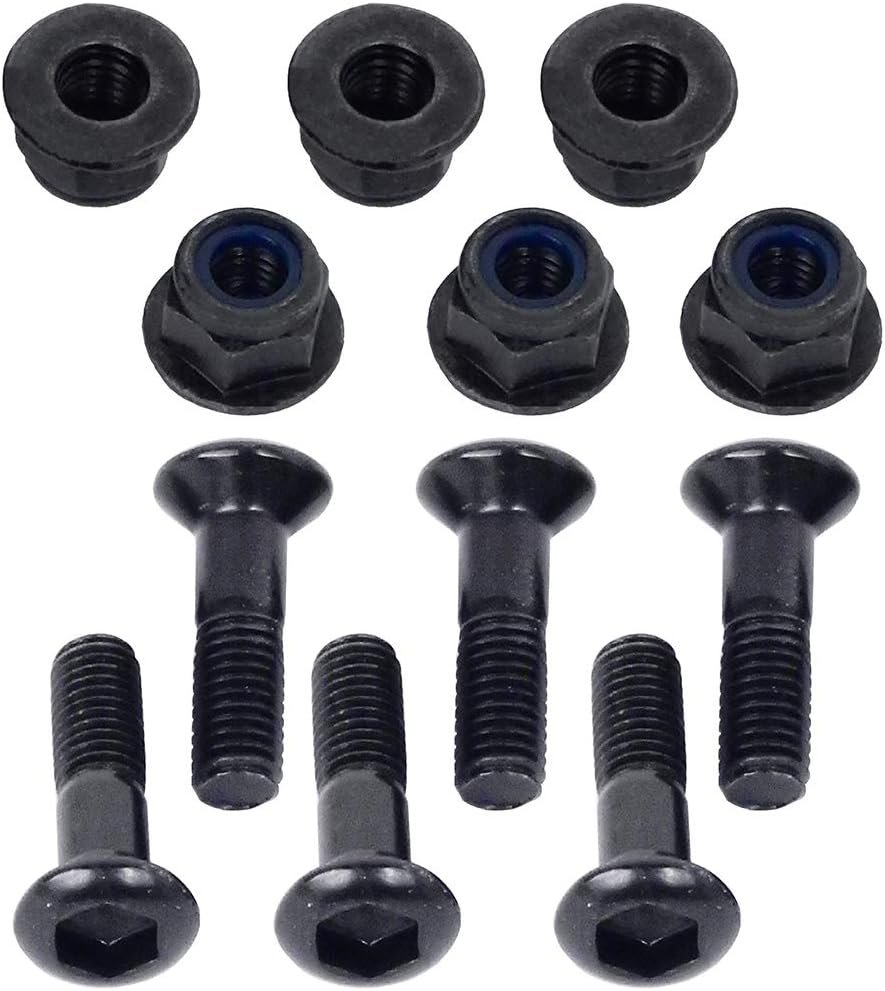 Outlaw Racing Rear Sprocket Nut/Bolt Kit Black Review